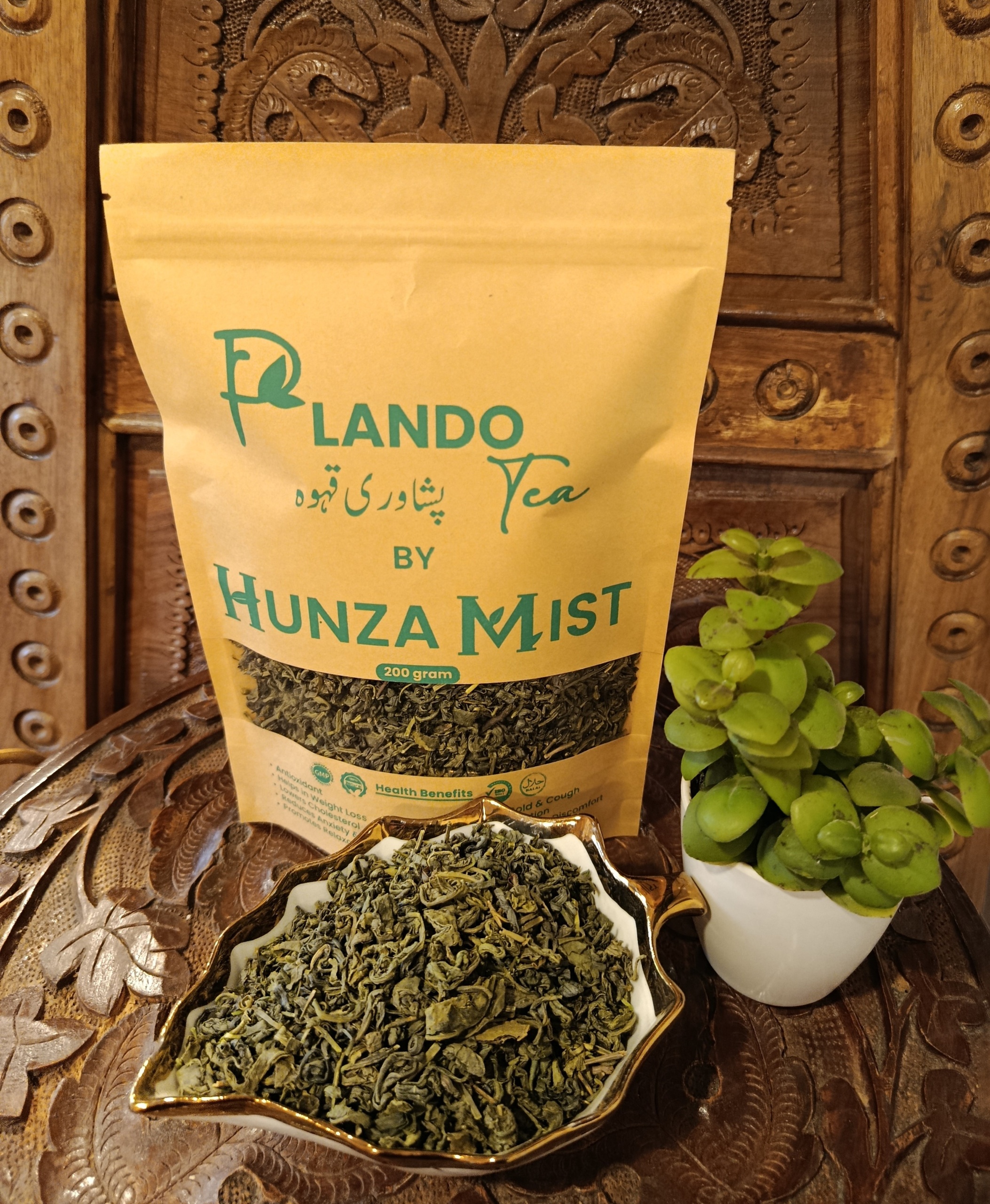 Plando Peshawari Kahwa/Green Tea - Image 2